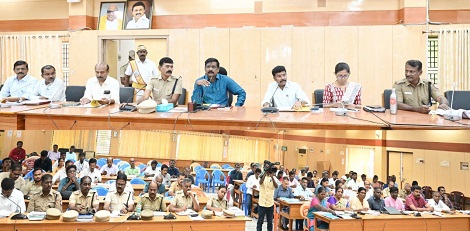 சித்ரா பௌர்ணமி 2025 முன்னேற்பாடு குறித்து மாவட்ட ஆட்சித் தலைவர் தலைமையில் ஆய்வுக் கூட்டம்!!