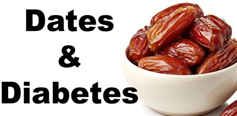 Can persons with high blood sugar levels or diabetes eat dates?