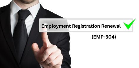 How to Apply for Employment Registration Renewal (EMP-504) in Tamil Nadu