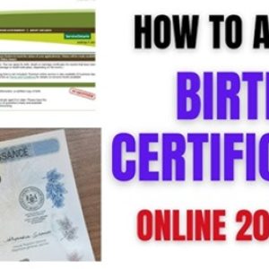 How to Print Birth Certificate Online Easily!!